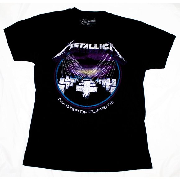 Bravado Other - Bravado Metallica Master Of Puppets Short Sleeve Black T Shirt Size Large